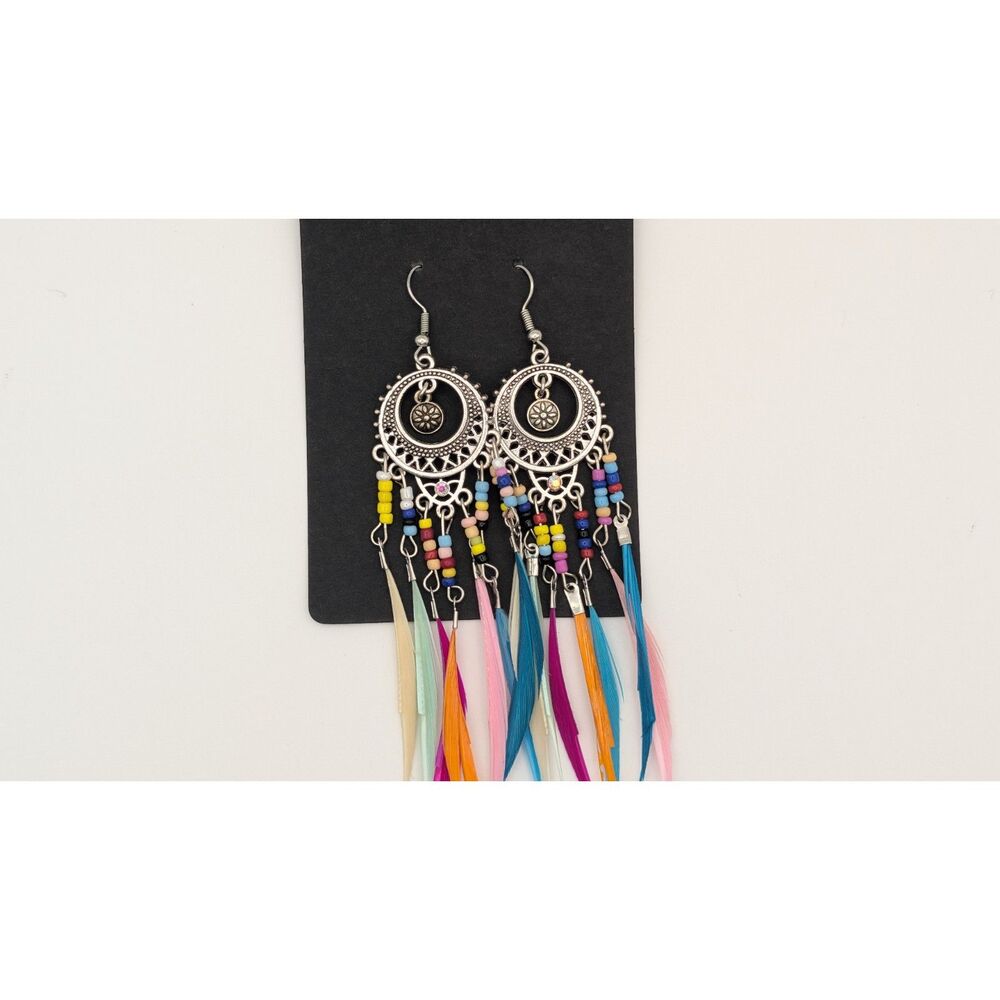 Dream Catcher Dangle Earrings